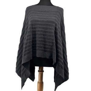 Lululemon Forward Flow Poncho Cape  dark gray cozy soft warm yak cotton one size